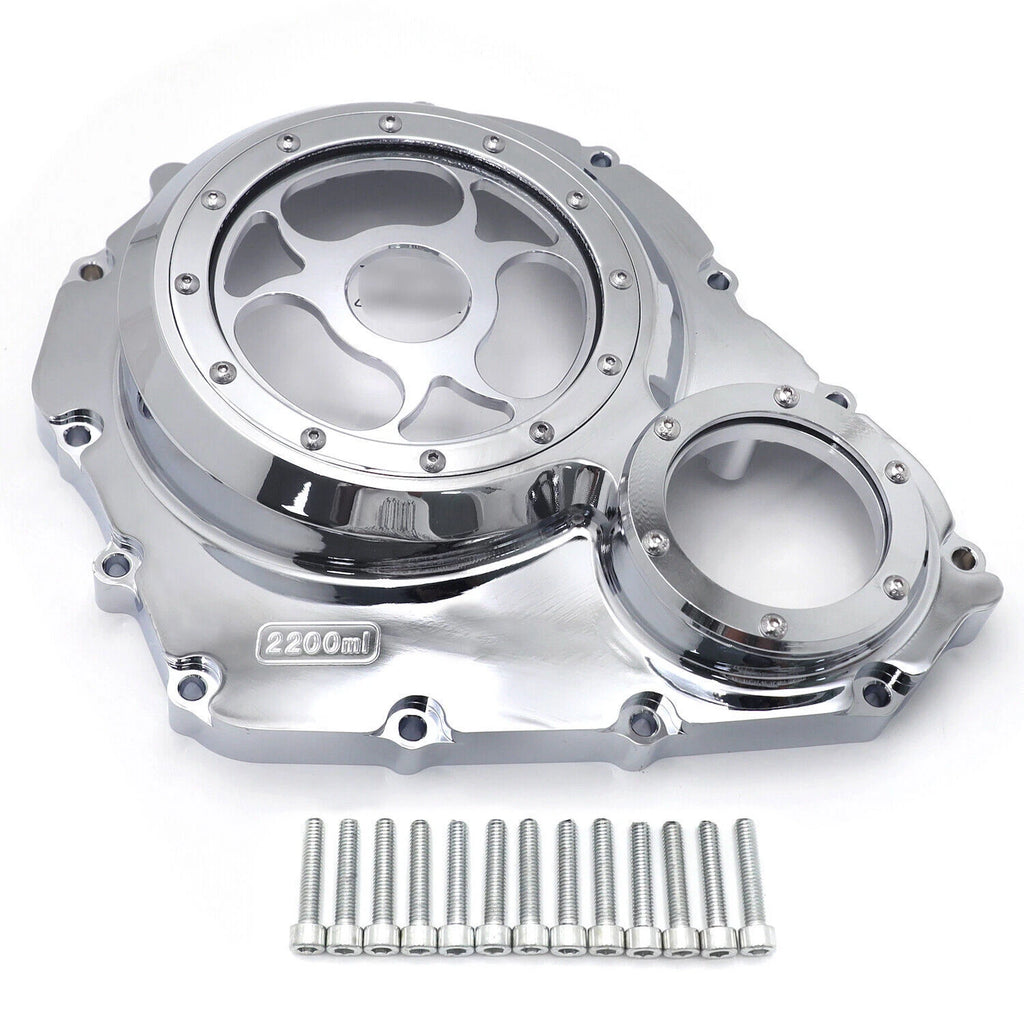 Right Side Engine Clutch Cover for Suzuki GSXR600 GSXR750 (2006–2023) w/ Gasket