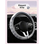 Cat Paw Silicone Steering Wheel Cover 36–38cm
