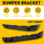 Set of 2 Front Bumper Retainer Brackets for Toyota Sienna (2011â2020)