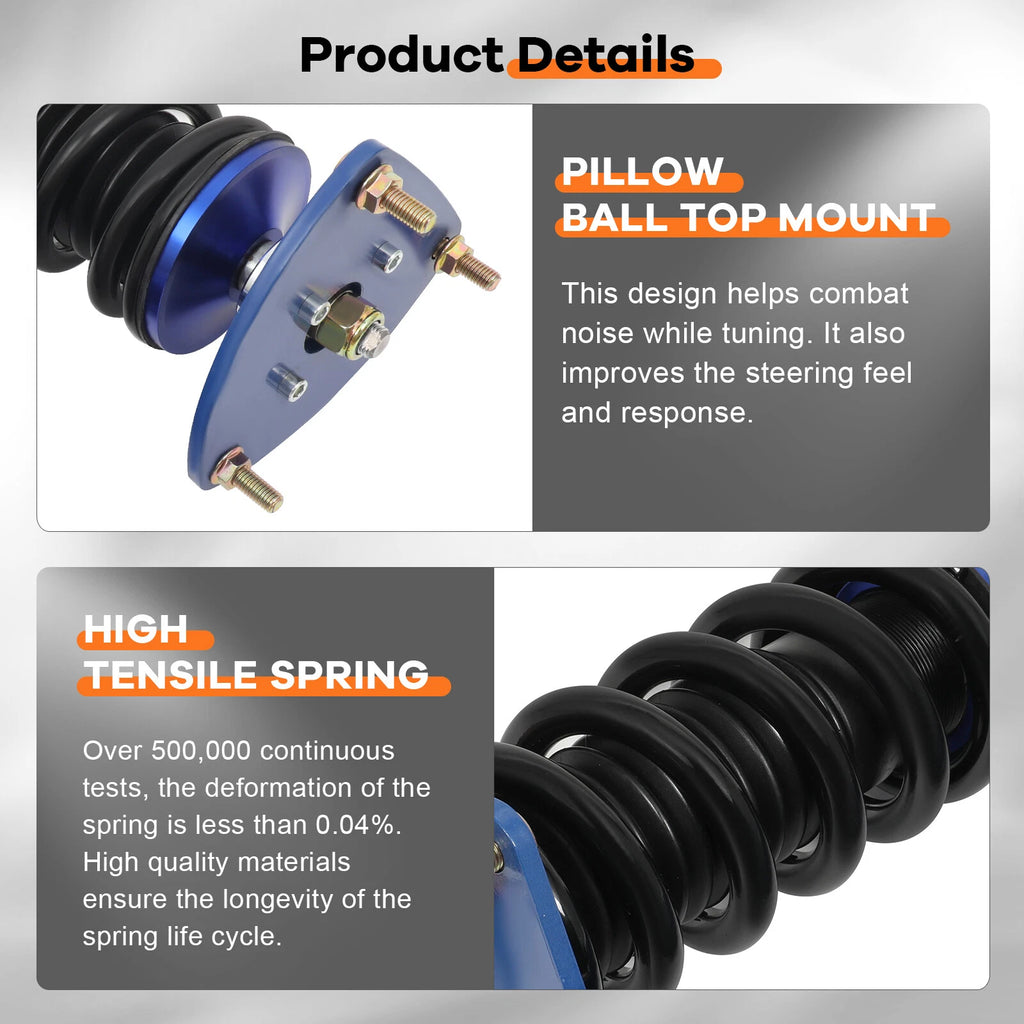 Coilovers for Scion XB (2004–2006) Adjustable Height Suspension Kit