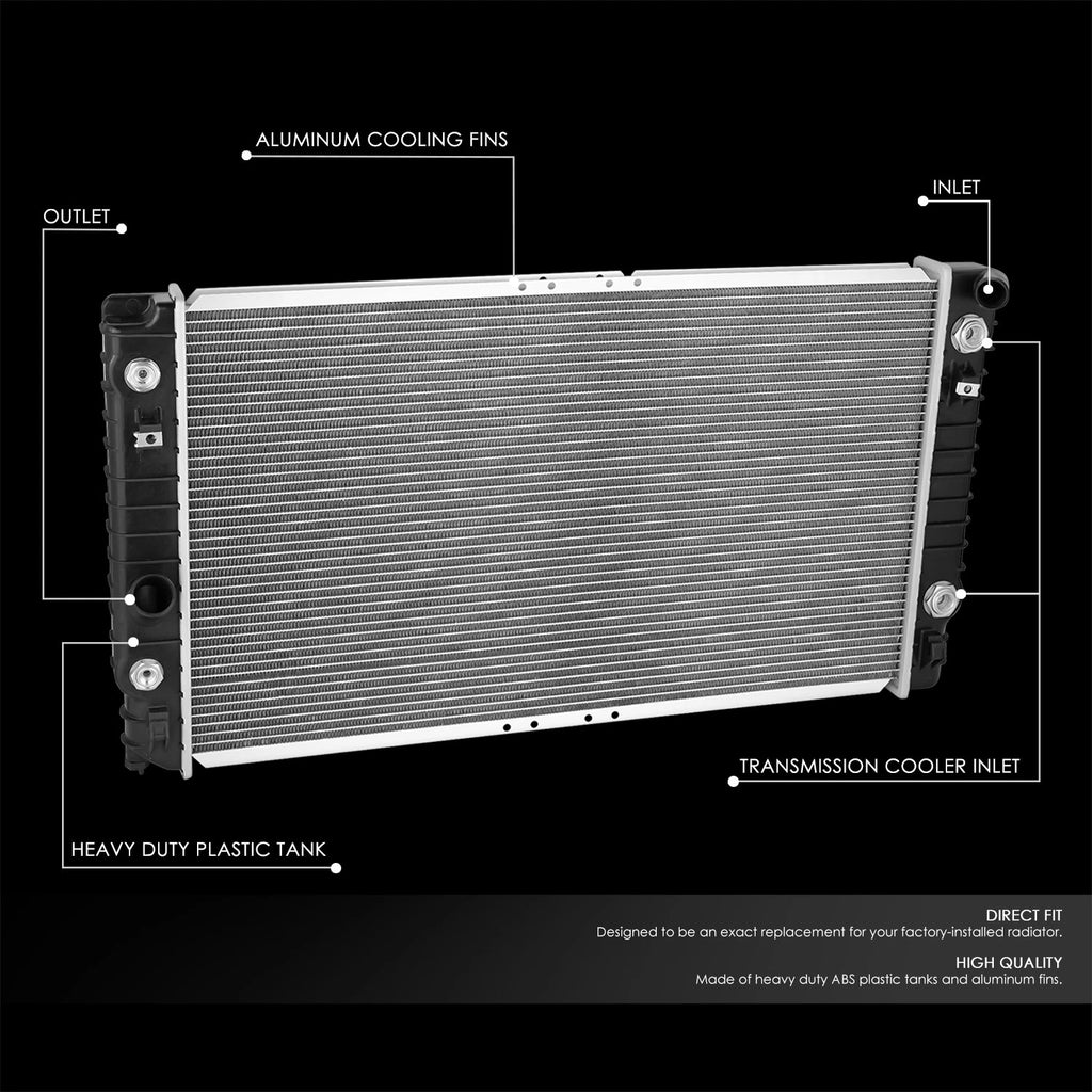 Cooling Radiator for Oldsmobile Aurora (1997) DPI 2490 Aluminum Core