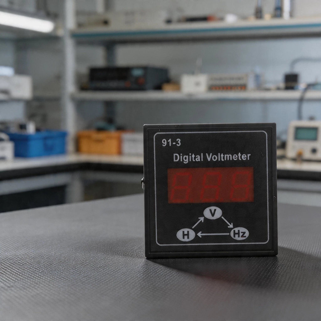 Digital Voltmeter 913 for Generator (90–450V) Single Phase Three Phase