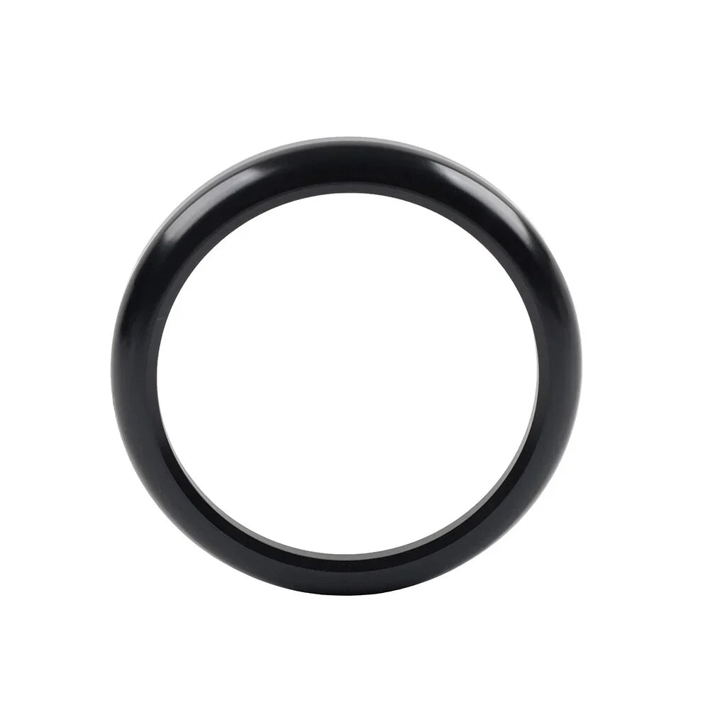 Black Stopwatch Compass Cover Ring for Porsche 911 718 Boxster Cayenne Macan