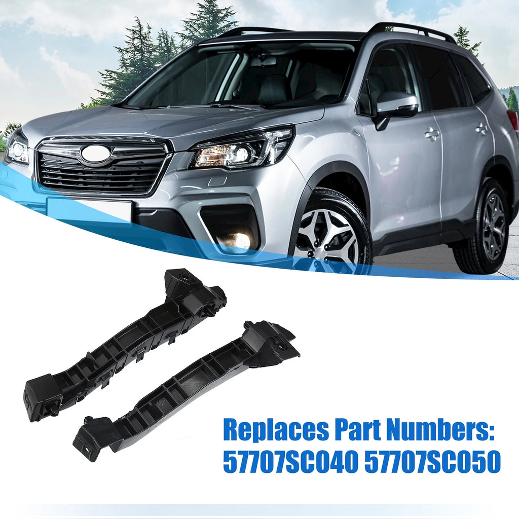1 Pair Front Bumper Mounting Support Bracket 57707SC040 for Subaru Forester (2014–2018)