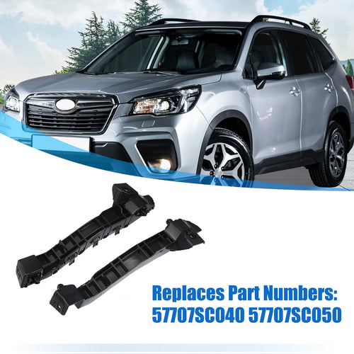 1 Pair Front Bumper Mounting Support Bracket 57707SC040 for Subaru Forester (2014–2018)