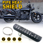 Exhaust Pipe Muffler Heat Shield Cover for Motorcycle (Universal)