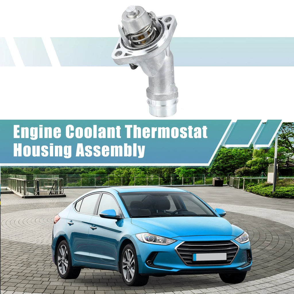 Engine Coolant Thermostat Housing Assembly 255002E085 for Hyundai Elantra (2011–2016)
