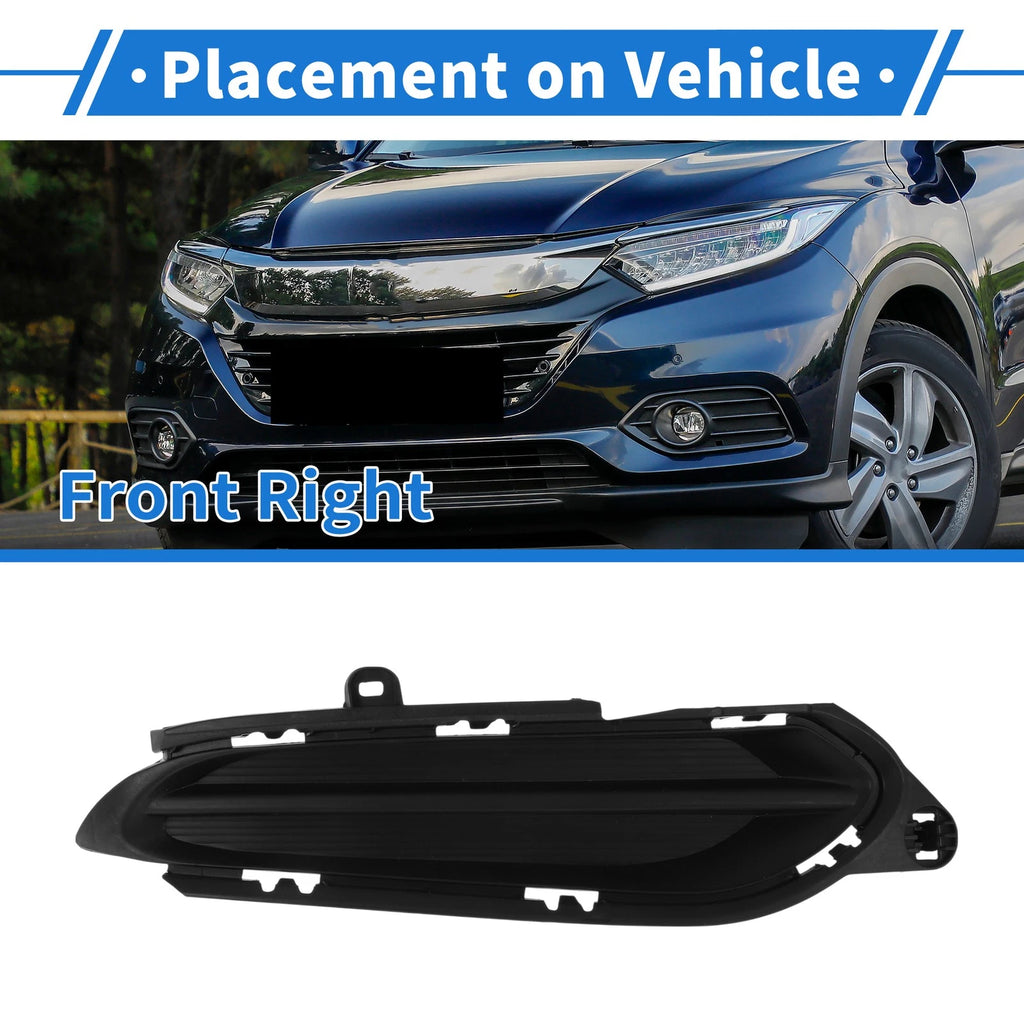 Front Right Fog Light Grill No. 71105T7WA00 for Honda HR-V (2016–2018)