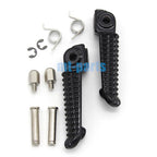 Black Front Footrest Pegs for Yamaha YZF R1 (1998–2019), R1M (2015–2018)