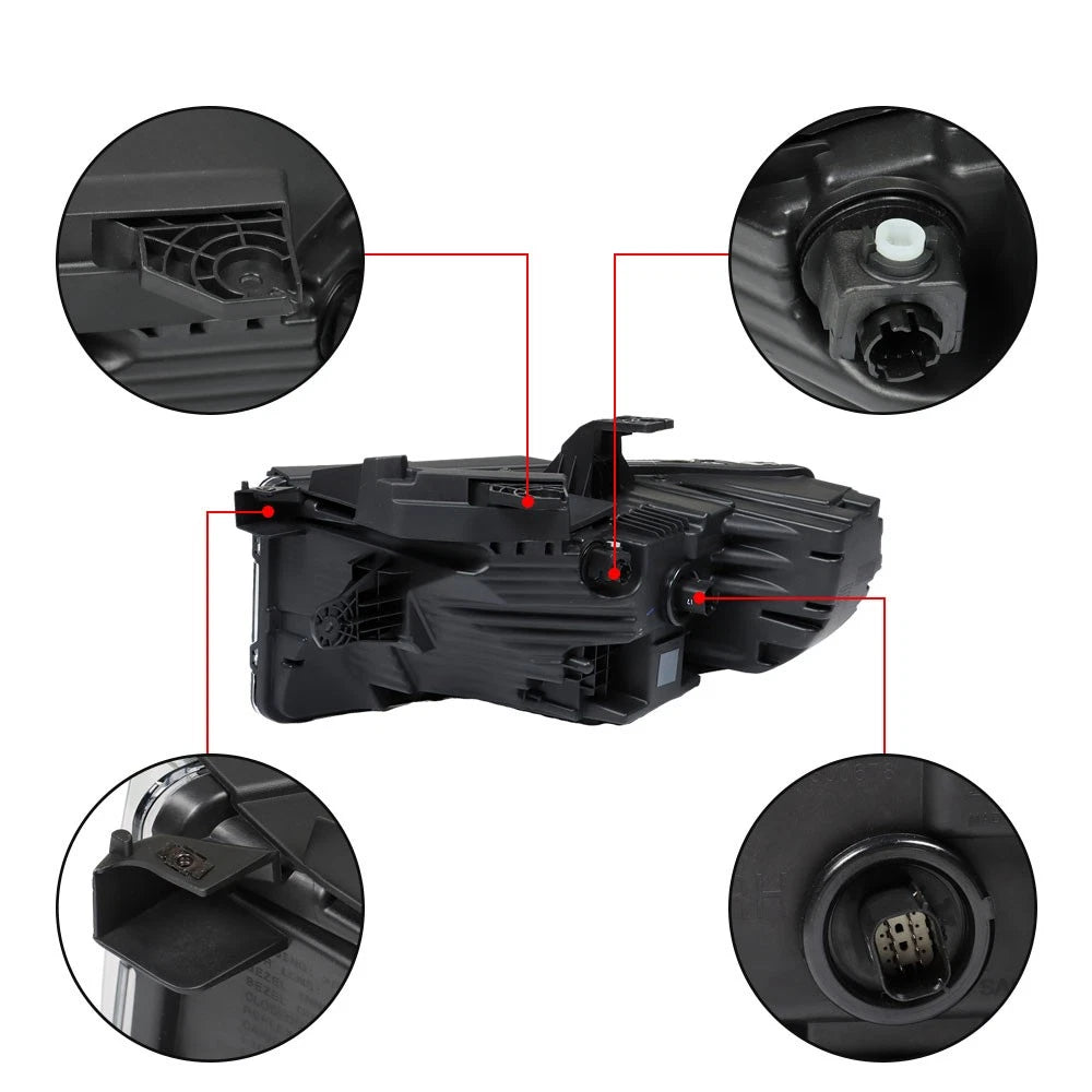 Full LED Headlight for GMC Acadia AT4 (2020â2023) Right Side