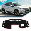 Dashboard Cover Mat for Mitsubishi Eclipse Cross (2017–2022) Red
