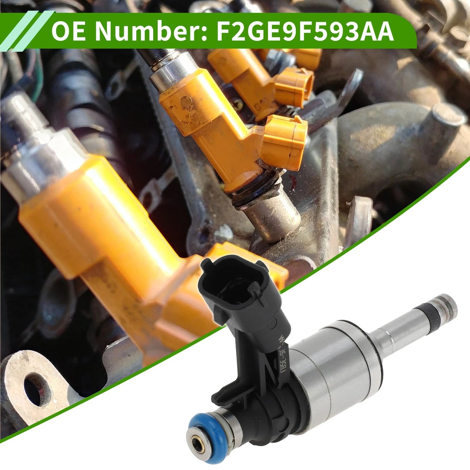 Fuel Injector No.F2GE9F593AA for Ford Edge 2.0T (2012–2014)