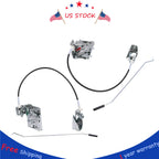 Pair Door Latch Lock & Cable Rod Assembly for Ford F-Series (1992–1997)