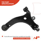 Front Control Arm Sway Bar Link and Tie Rod End for Chevy Impala (2006-2013)