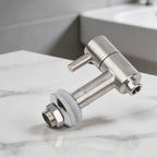 Stainless Steel Beer Keg Container Tap with Mesh Filter and Silicone Seal