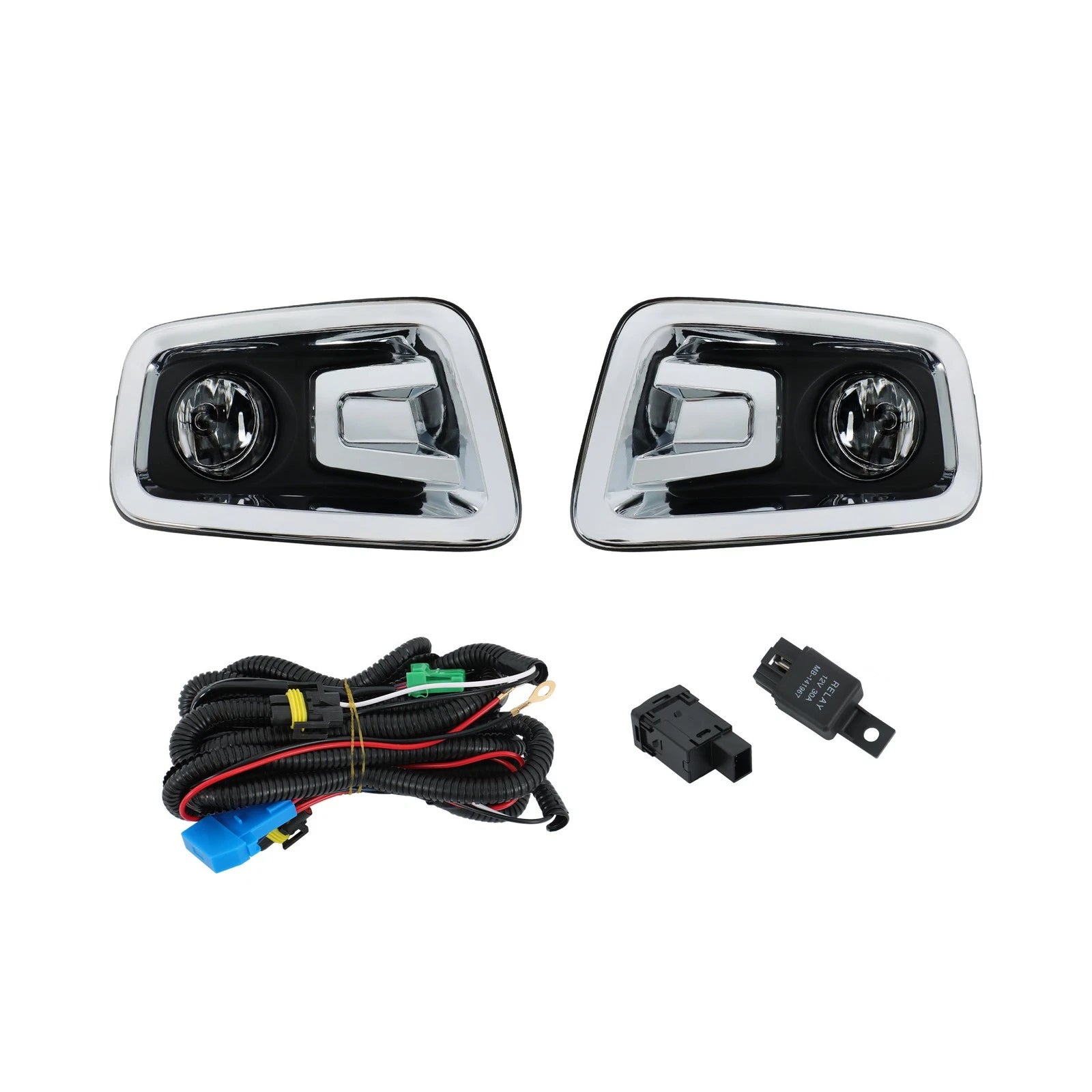 Set of 2 Bumper Fog Lights for Titan (2016–2019)