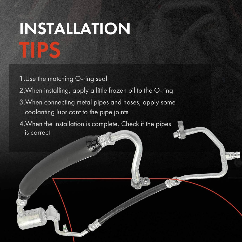 A/C Suction & Discharge Line Hose for Pontiac G8 (2009–2009)