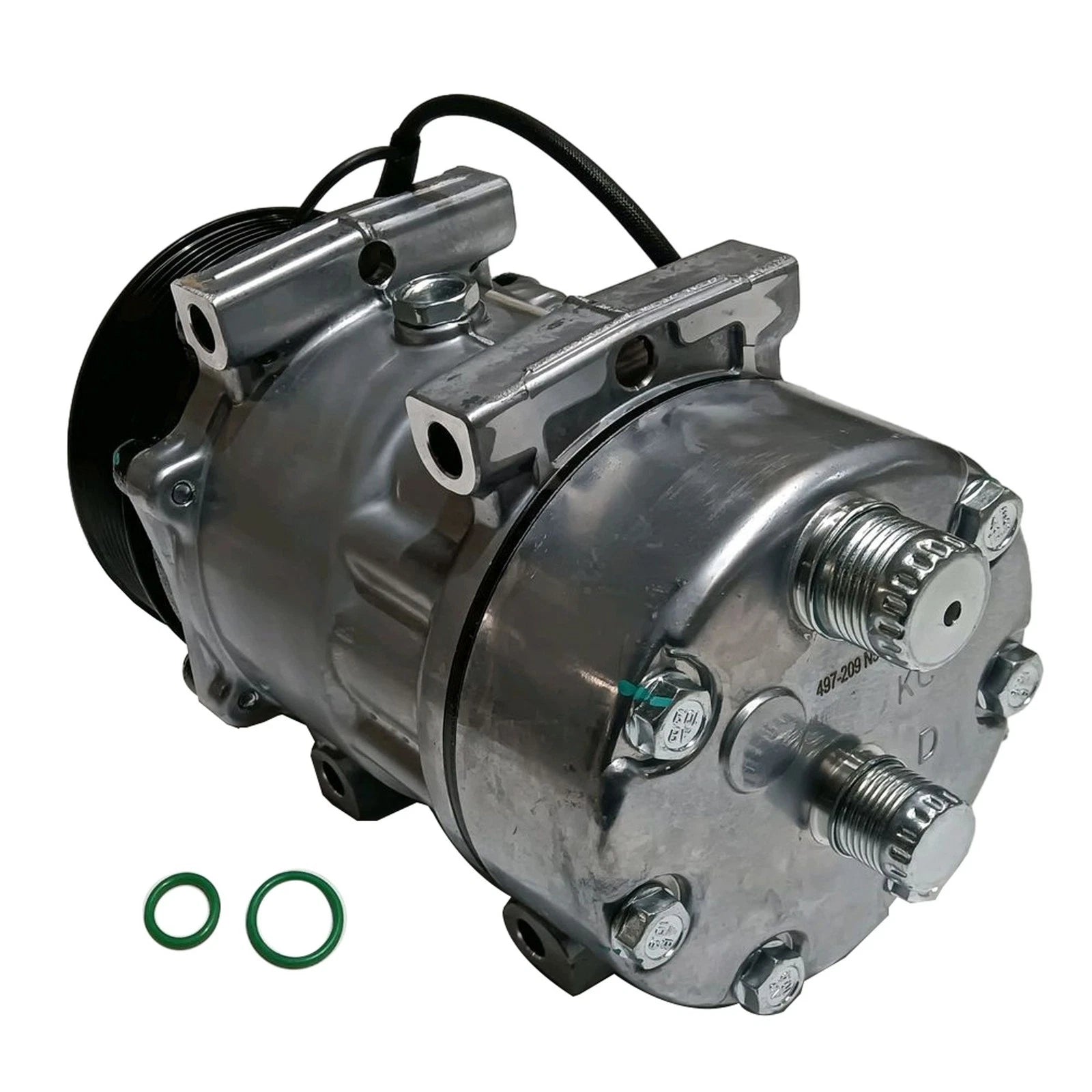 A/C Compressor with Clutch for Ford F-650 F-750 (2004-2015)