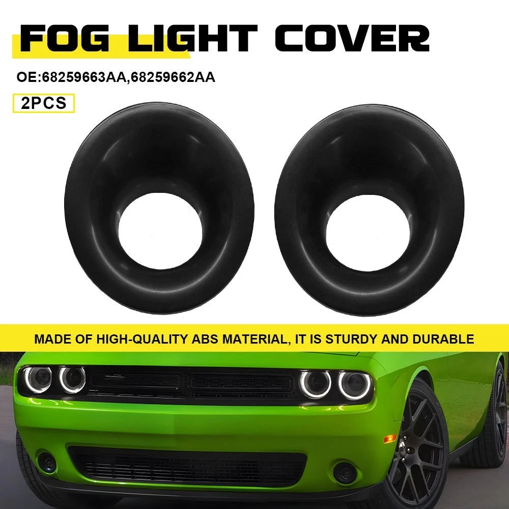 Fog Light Cover Bezel for Dodge Challenger (2015–2023)