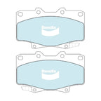 HD Front Disc Brake Pad Set for Toyota Landcruiser 80 Series (1990–1998)