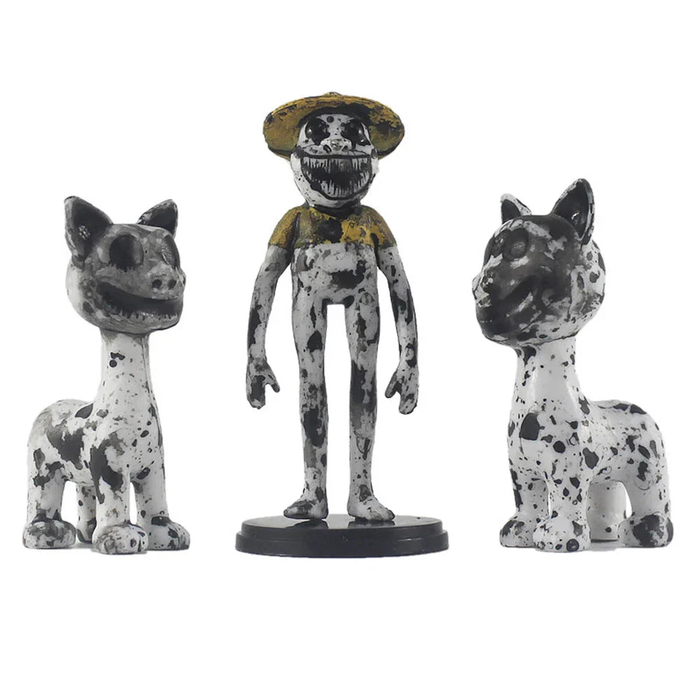8pcs Zoonomaly Action Figures for Game Fans Horror Party Decorations
