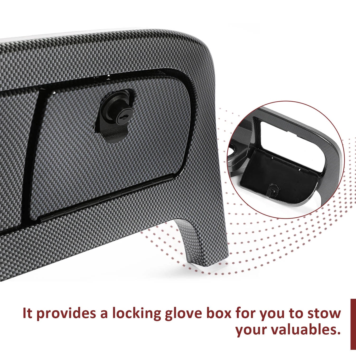 Dash Assembly Cover for EZGO TXT Medalist Golf Cart (1994–2013) Carbon Fiber Style