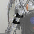 49mm Detachable Windshield Clamps for Harley FXBB FXBR FXBRS FXLR (2018–2023)