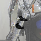 49mm Detachable Windshield Clamps for Harley FXBB FXBR FXBRS FXLR (2018–2023)