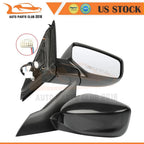Set of 2 Power Function Black Side Mirrors for Honda Accord (2013–2017) HO1321272