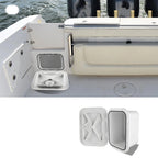 Space Saving Storage Solution for Yacht Interiors and Fishing Boats (Black ABS)