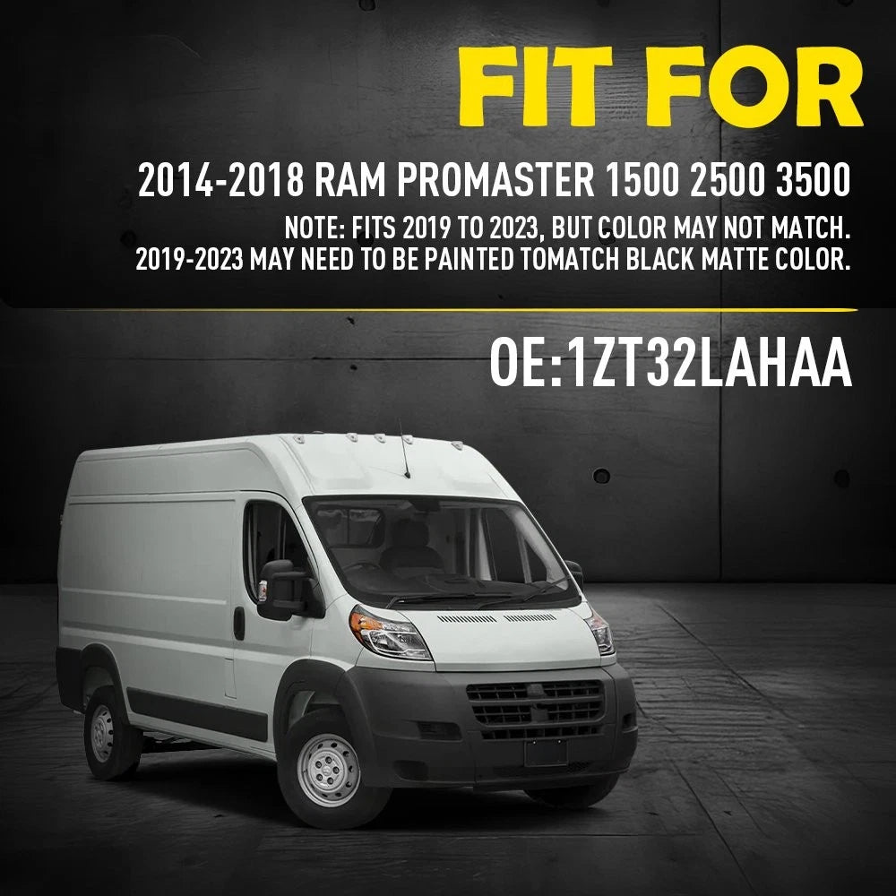 Rear Left Body Side Molding Trim for Ram ProMaster 1500-3500 (2014–2018)