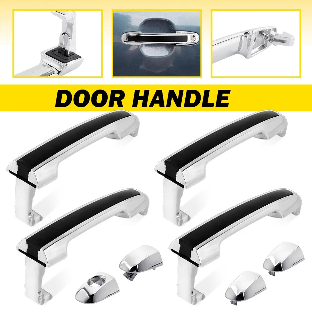 Set of 2 Outside Exterior Door Handles for Hyundai Sonata (2005–2010)