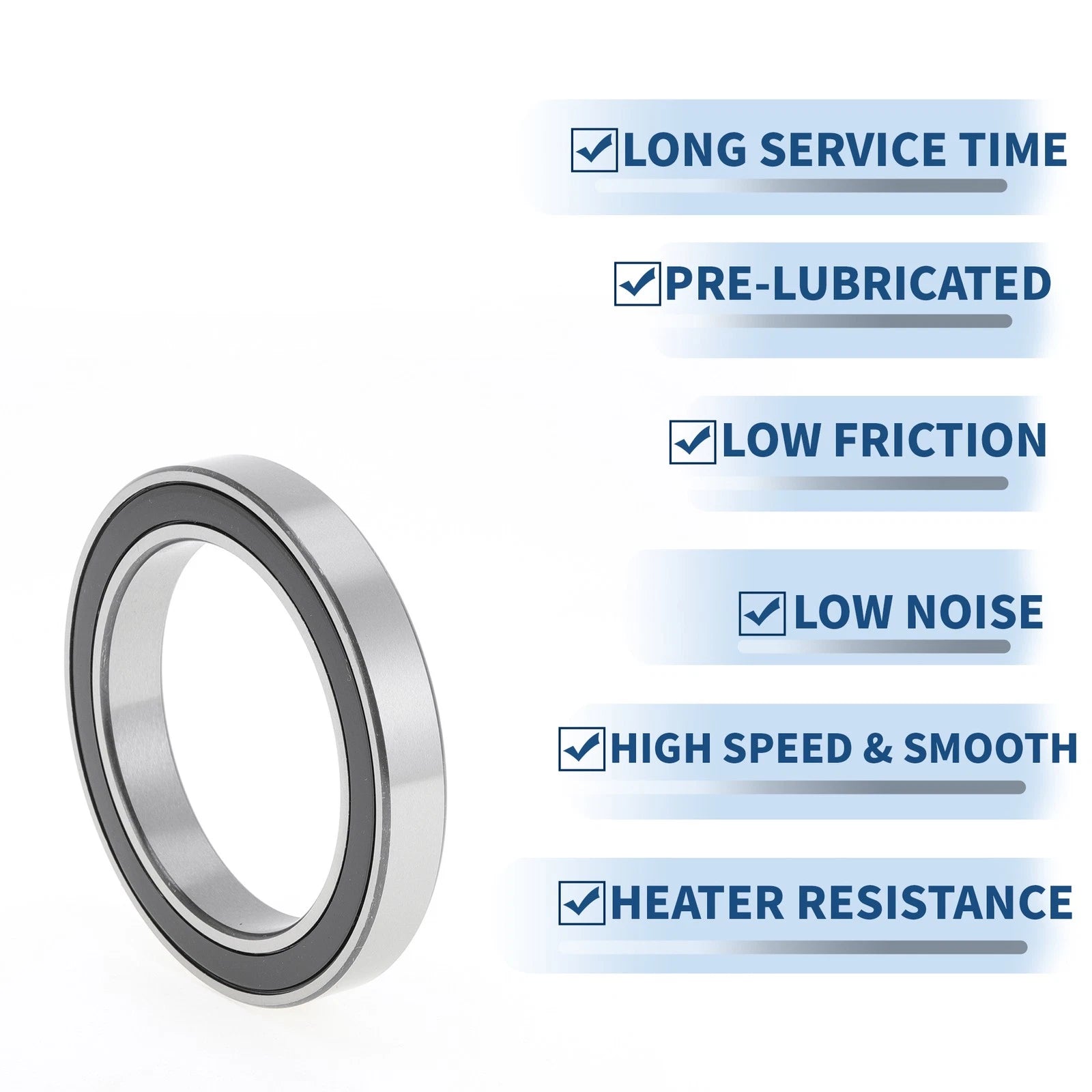 Deep Groove Ball Bearing P5 for Scooter Skateboard Wheel (65x90x13mm)