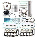 Head Gasket Bolt Set, Water Pump, Timing Chain Kit for Dodge Dakota (2000–2001)