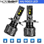 2X H4 9003 LED Headlight Bulbs 60000LM for