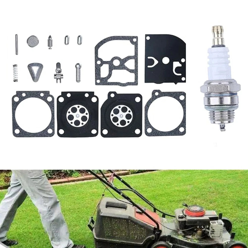 Carburetor Kit Gasket Set for MS192 MS200 Chainsaw (Repair Rubber Parts)