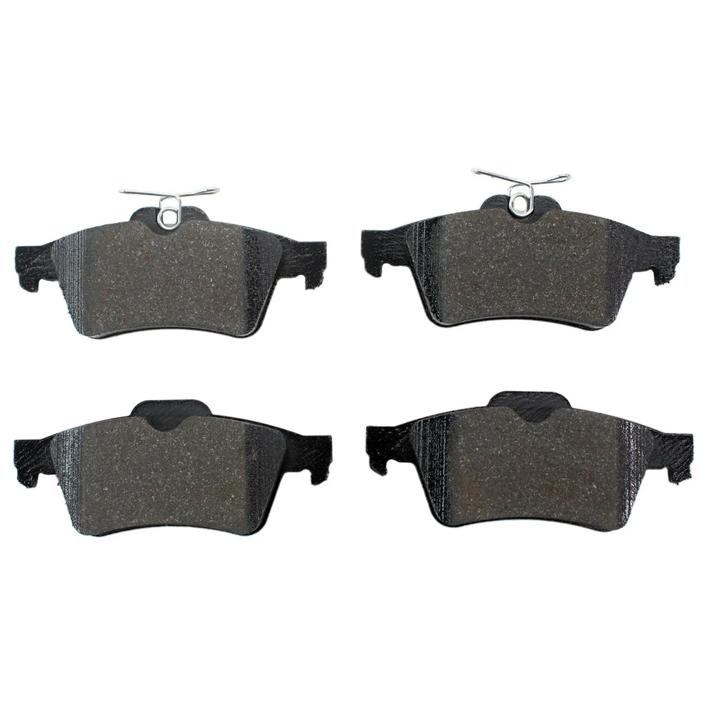Set of 4 Hella Rear Brake Pads for Chevy Ford Jaguar Mazda Pontiac Saab Saturn Volvo