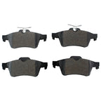Set of 4 Hella Rear Brake Pads for Chevy Ford Jaguar Mazda Pontiac Saab Saturn Volvo