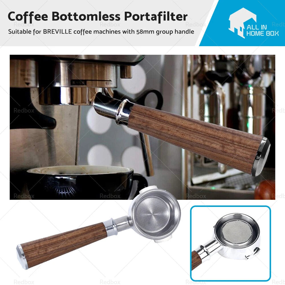 58mm Bottomless Portafilter for Breville