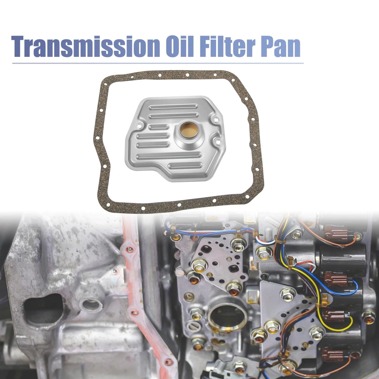 Set of 1 Transmission Filter Pan Gasket Kit for Lexus ES300 (1992–2003) 3533006010 353300W010
