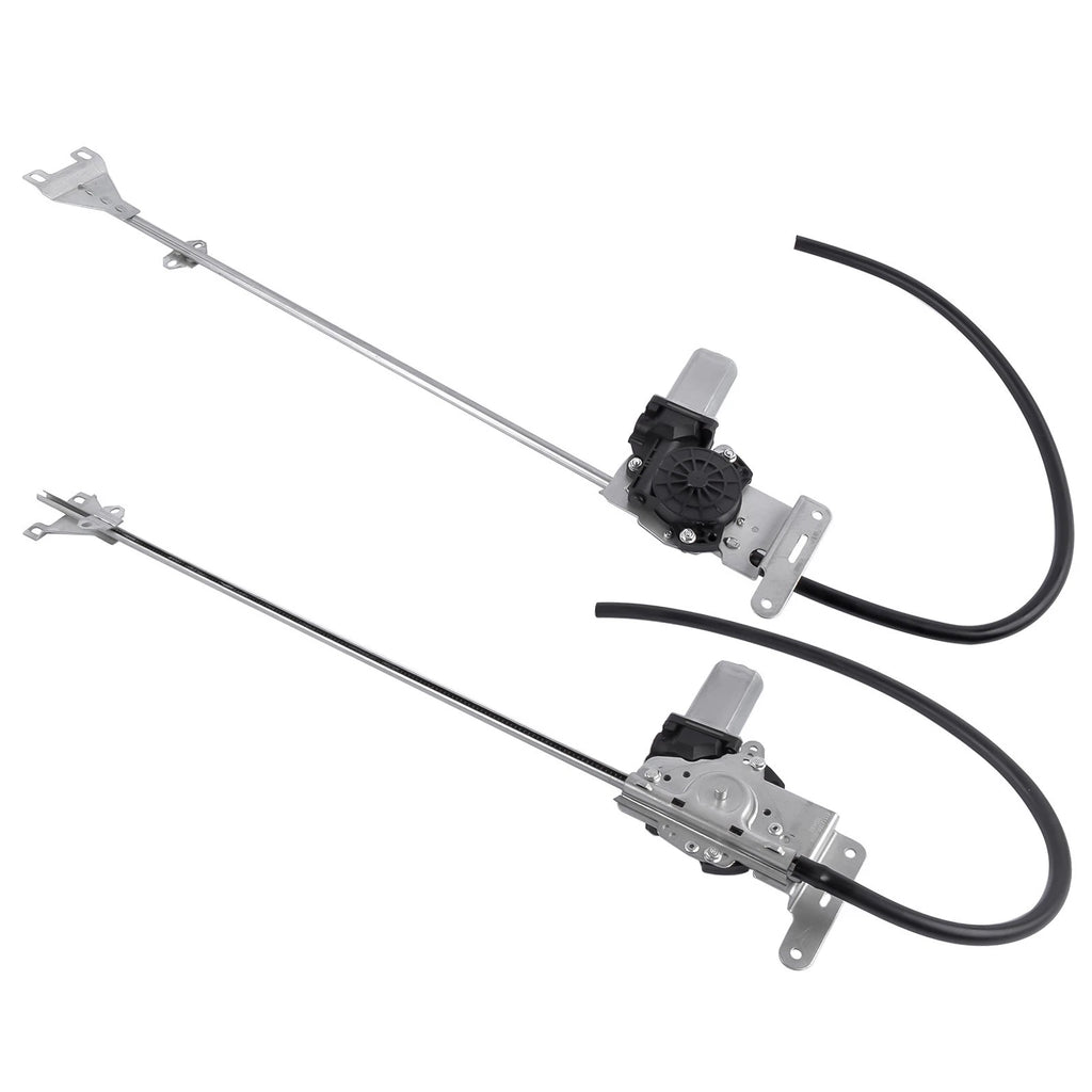 Set of 2 Power Window Regulators with Motor for Freightliner Argosy (1999–2011)