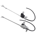 Set of 2 Power Window Regulators with Motor for Freightliner Argosy (1999–2011)