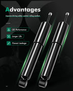 Front Pair Shocks & Struts for Mitsubishi Montero Sport (2000–2004)