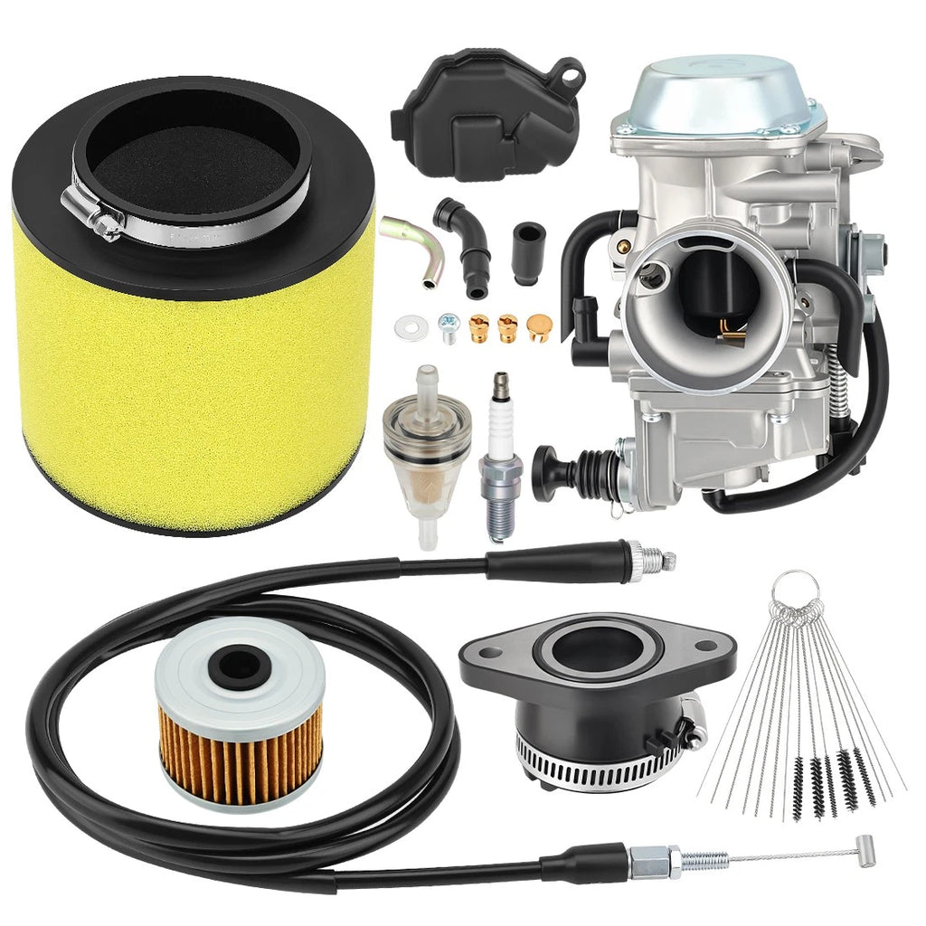 Carburetor & Air Filter Oil Filter for Honda Fourtrax 300 TRX300FW (1988–2000)