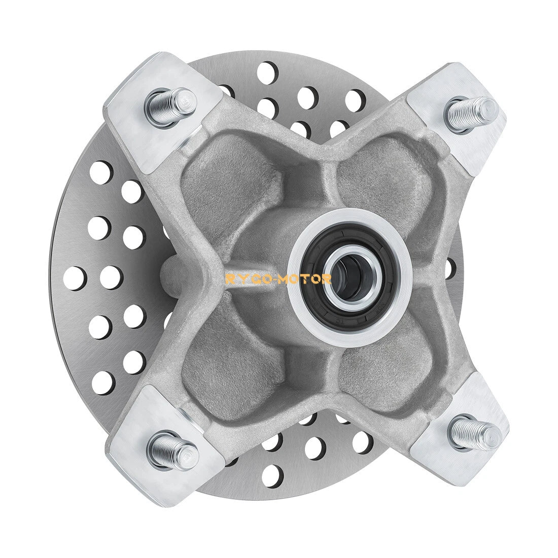 Front Wheel Hub & Brake Disc Rotor for Yamaha Raptor 660R 700 700R YFZ450 (2001–2020)