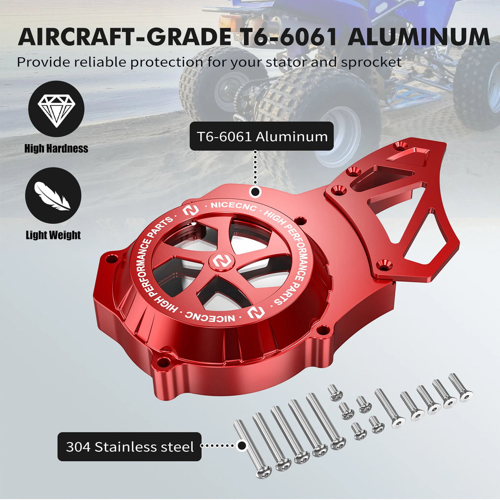 Engine Stator Guard Crankcase Cover for Yamaha Blaster YFS200 (2000–2006)