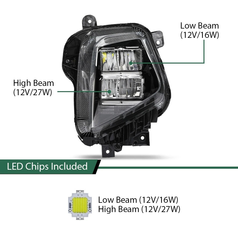 LED Headlight Assembly for Hyundai Tucson (2022–2024) Right Passenger Side