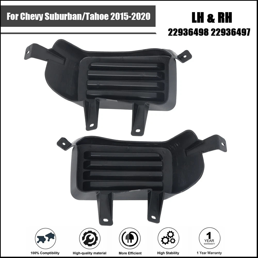 Fog Light Covers for Chevy Suburban/Tahoe (2015–2020)