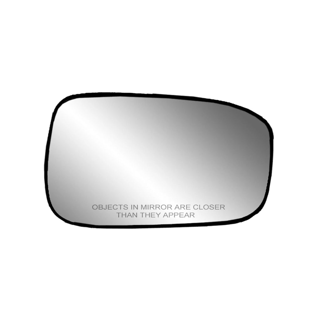 Replacement Passenger Side Door Mirror Glass Assembly w/o Heat