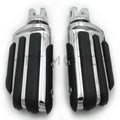 Chrome Rubber Pilot Footpeg for Harley Breakout FXBR / Breakout 114 (2018–2019)